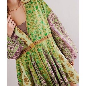 Free People Hazy Baby Mini Dress